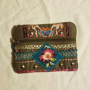 Embellished Change Purse
